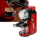 UK Espresso and Cappuccino Machine Maker Coffee Brewer Milk Steam Frother Latte