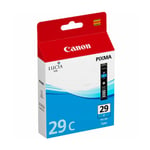 Canon 4873b001 Pgi29c 1.94k Pages 36ml Cyan Ink Cartridge For Pixma Pro-1