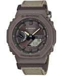 Casio Men's Analogue-Digital Quartz Watch with Fabric Strap GA-B2100CT-5AER