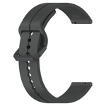 Klockarmband i Silikon för Flera Märken och Modeller Samsung Galaxy Watch 3 45 mm/Gear S3 Classic/Frontier, Huawei Watch Mörkgrå