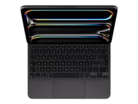 Apple Magic Keyboard - Tangentbord Och Foliefodral - Med Pekdyna - Bakgrundsbelyst - Apple Smart Connector - Qwerty - Italiensk - Svart