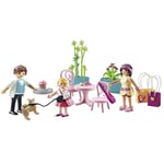 Playmobil 70593 City Life Fashion Coffee Break, Fun Imaginative Role-Play, PlaySets Suitable for Children Ages 4+