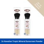 2x Hawaiian Tropic Mineral Translucent Skin Nourishing Sunscreen Powder SPF30
