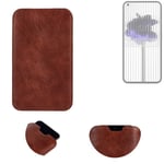 phone case for Nothing 1 sleeve cover pouch brown 