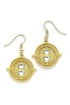 Gold Plated Time Turner Earrings