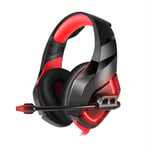 Computer Headset Headset With Microphone Game Electric Headset With Microphone Wired Bass