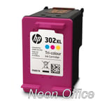 HP 302 XL Black & Colour Ink Cartridge For OfficeJet 3834 4650 4651 4652 4654