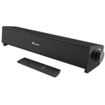 FOXNOVO 20W 818 Smart TV Sound Bar BT Haut-parleur sans fil Subwoofer pour Home Cin¿¿ma PC