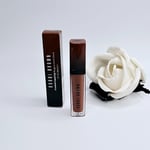 BOBBI BROWN Crushed Liquid Lip AMBRE NIB 6ml ~ Warm Brown Lipstick Lip Gloss