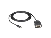 Black Box Va-Usbc31-Vga-006, 1,8 M, Vga (D-Sub), Usb C, Hanstik, Hanstik, Sort