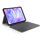 Logitech Combo Touch iPad Keyboard Case with Trackpad for iPad Pro 11 M4 - Graphite