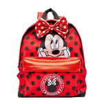 Minnie Mouse Childrens Roxy Backpack School RedBag Girls Rucksack Kids Disney