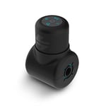 Ampere Shower Power - Hydropower Bluetooth Shower Speaker, Waterproof Detachable Portable, Rechargeable Mini Speaker (Black)