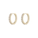 Snö Of Sweden Ellie Stone Ring Earring Gold/Clear