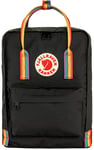 Fjällräven Kånken Rainbow backpack, Black 550-907/ Black-Rainbow Pat.