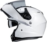 HJC, Casque Moto Modulable C91N UNI Blanc, XS