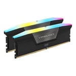 CORSAIR Vengeance RGB - DDR5 - sats - 32 GB: 2 x 16 GB - DIMM 288-pin - 3200 MHz / PC5-51200