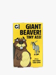 Ginger Fox Giant Beaver Tiny Ass Party Game