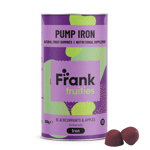 Frank Fruities Pump Iron fruktgummi solbær- og eplesmak 200 mg