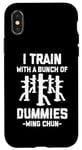 iPhone X/XS Wing Chun Fighter Design For Kung Fu Lover - I Train With Case