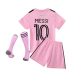 Barnfotbollströja MESSI #10 Jersey Barn Träning Set Sport Fotbollströjor 20#