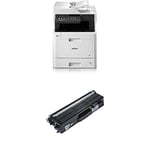 Brother DCP-L8410CDW A4 Colour Laser Wireless Multifunction Printer with Black (High Yield) Toner Cartridge