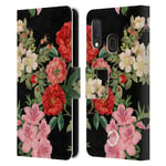 Head Case Designs Officially Licensed Marianna Mills Vintage Florals Assorted Art Leather Book Wallet Case Cover Compatible With Samsung Galaxy A20e (2019)