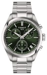 Tissot T1504171109100 PR 100 Chronograph (40mm) Green Sunray Watch
