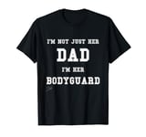 Daughter Daddy Bodyguard Parent Father Funny Design T-Shirt