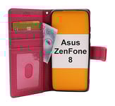 New Standcase Wallet Asus ZenFone 8 (ZS590KS) (Hotpink)