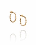 Efva Attling Little wrapped hoops Guld