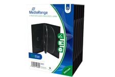 MediaRange Retail pack 6er-DVD-Box - cd-boks för lagring av DVD&#39;er