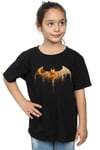 Batman Arkham Knight Halloween Moon Logo Fill Cotton T-Shirt