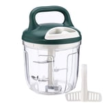 SOMESUM Large capacity easy pull chopper Small manual food chopper Multifunctional vegetable and garlic chopper Quick chopping With mixer Handle design Easy to clean