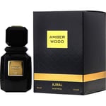 Ajmal Amber Wood for Unisex EDP, 3.4 Ounce - Made in Dubai (Direct From