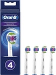 Oral-B 3D White Toothbrush Replacement Heads 4 Pack New