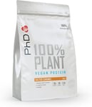 Phd Nutrition 100 Percent Plant Vegan Protein Powder, Rich in BCAA and Low Calor