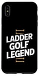 Coque pour iPhone XS Max Produit de jeu de plein air amusant Ladder Golf Legend