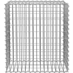 tectake Gabioner Stenkorg Gabionkorg med maskstorlek 5x10cm - 100 x 30 x 80 cm