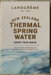 Lanocreme Anti Wrinkle Sheet Face Mask Thermal Spring Water 5x20ml Skin Care