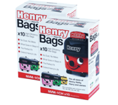 Henry Hoover Bags Genuine Numatic 604015 / 907075 NVM-1CH Vacuum Bags x 20 Pack