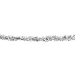 Silvrig Glittergirlang