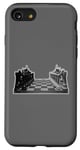 Coque pour iPhone SE (2020) / 7 / 8 Pièces de plateau de jeu d'échecs