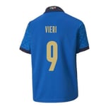 2020-2021 Italy Home Football Soccer T-Shirt (Kids) (Christian Vieri 9)
