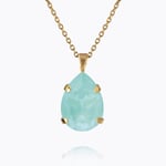 Caroline Svedbom Mini Drop Halsband / Soft Mint (Guld)