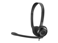 EPOS PC 5 CHAT - Headset - på örat - kabelansluten - 3,5 mm kontakt