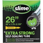 Slime 30060 Bike Inner Tube with Slime Puncture Sealant, Self Sealing, Prevent and Repair, Presta Valve, 47/57 -559mm (26"x1.75-2.125"), Cycling
