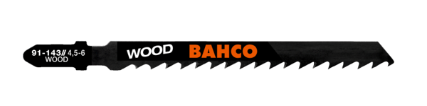 BAHCO Bahco sticksågblad Trä 125mm, 5-pack