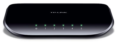 TP-Link - 5 Ports Gigabit Netværks Switch - 10/100/1000 Mbps