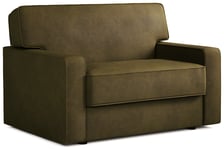 Jay-Be Linea Fabric Cuddle Chair Sofa Bed - Sage Green